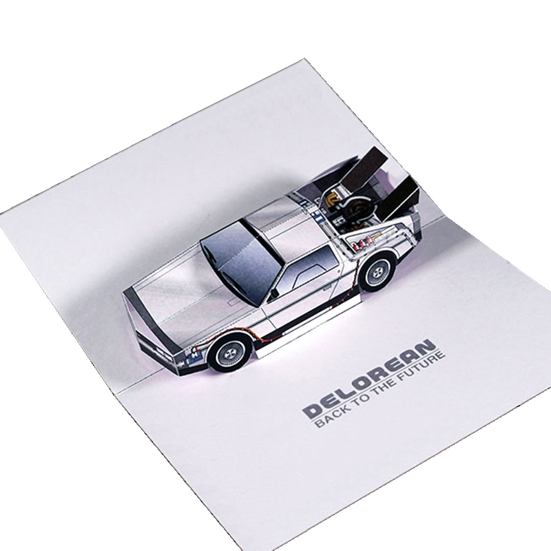 Art Craft Cardboard - Trở Lại Tương Lai Bật Thẻ