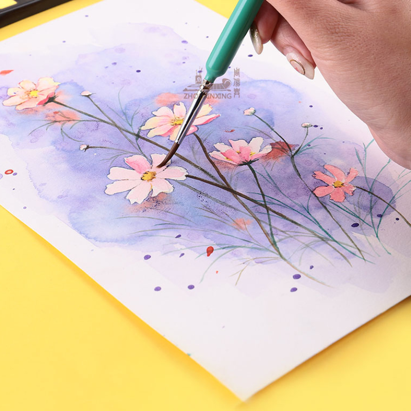 4/5/10 chiếc Cọ vẽ nghệ thuật  - đánh giá và giá Gouache Paint Set