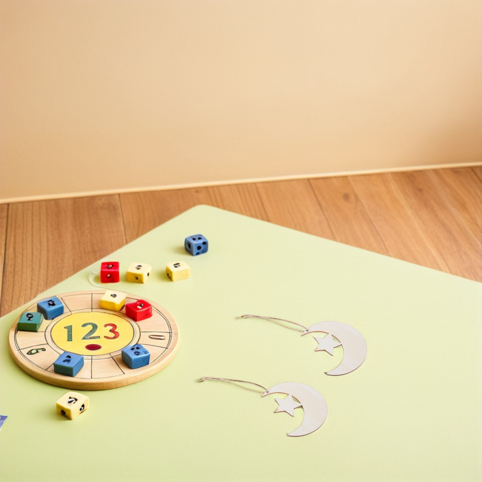 20Pcs Wood Moon Star Cutouts U - đánh giá và giá Art And Craft For Nursery