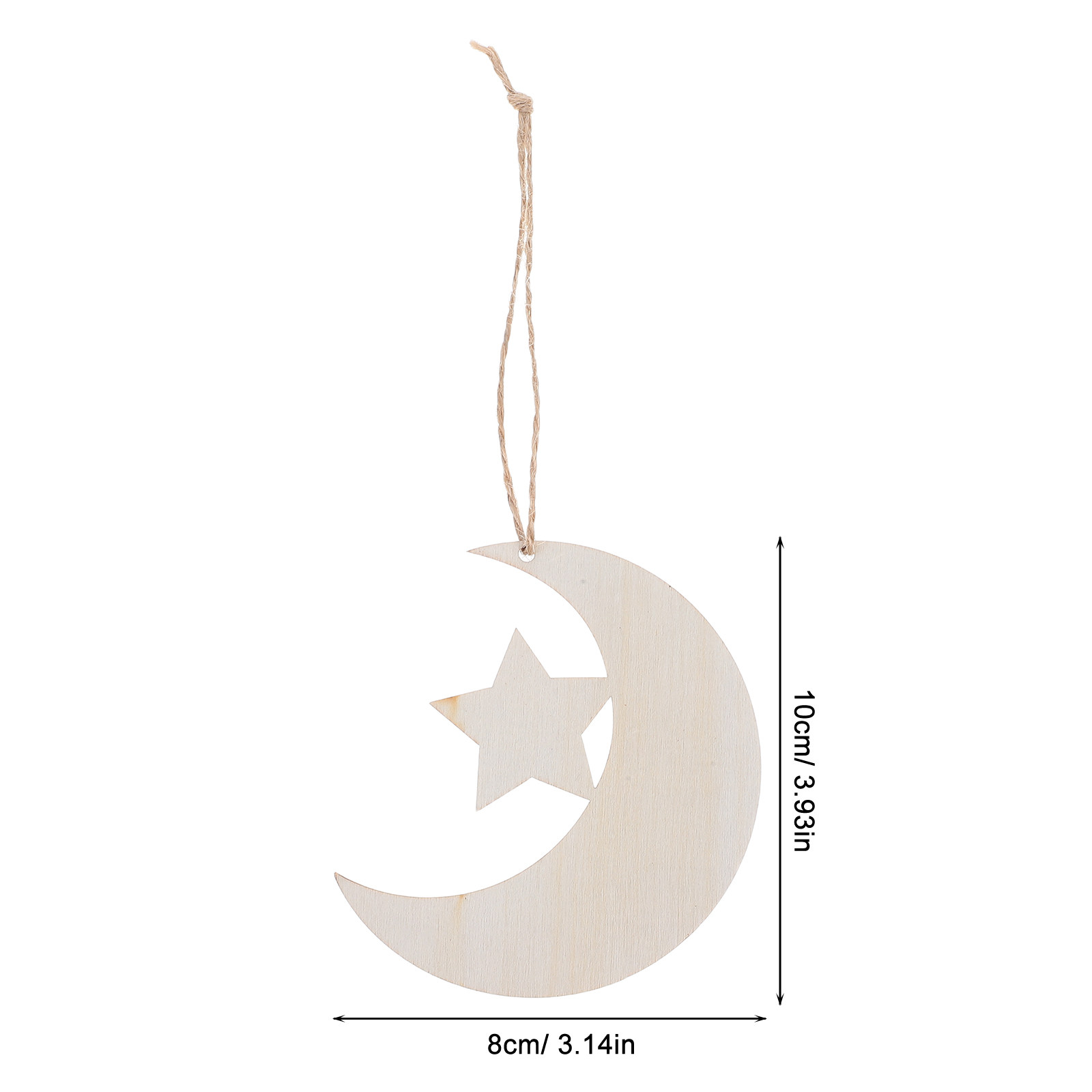 20Pcs Wood Moon Star Cutouts U - đánh giá và giá Art And Craft For Nursery
