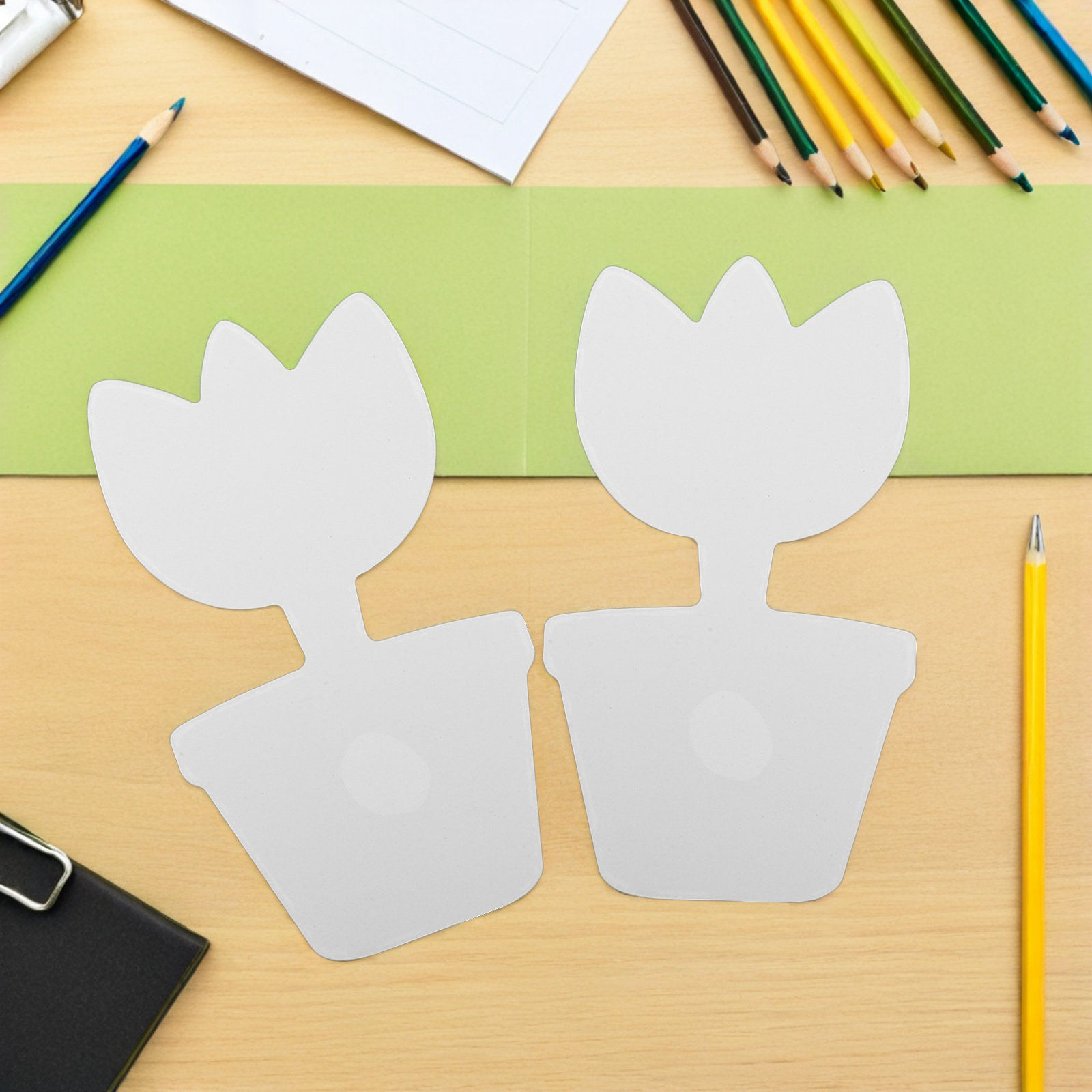 20pcs DIY Unpainted Flower Pot - đánh giá và giá Art Craft Cardboard