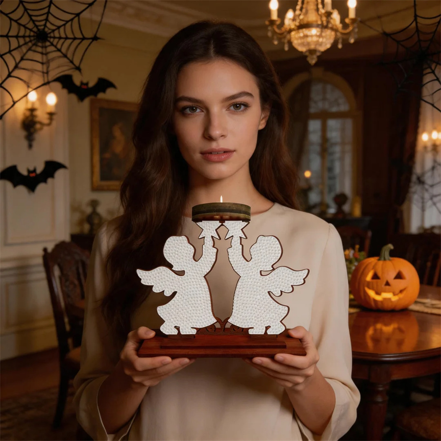 kid candle holder Halloween ho - đánh giá và giá Art Craft Kit