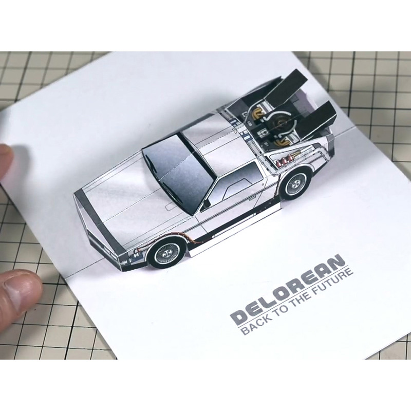 Trở Lại Tương Lai Bật Thẻ DMC- - đánh giá và giá Art Craft Cardboard