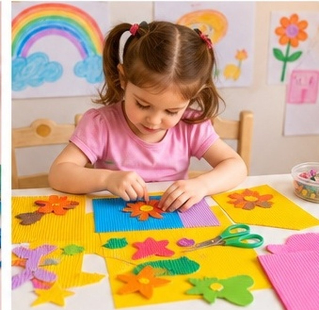 40Pcs Multi Colored Corrugated - đánh giá và giá Art Craft With Paper