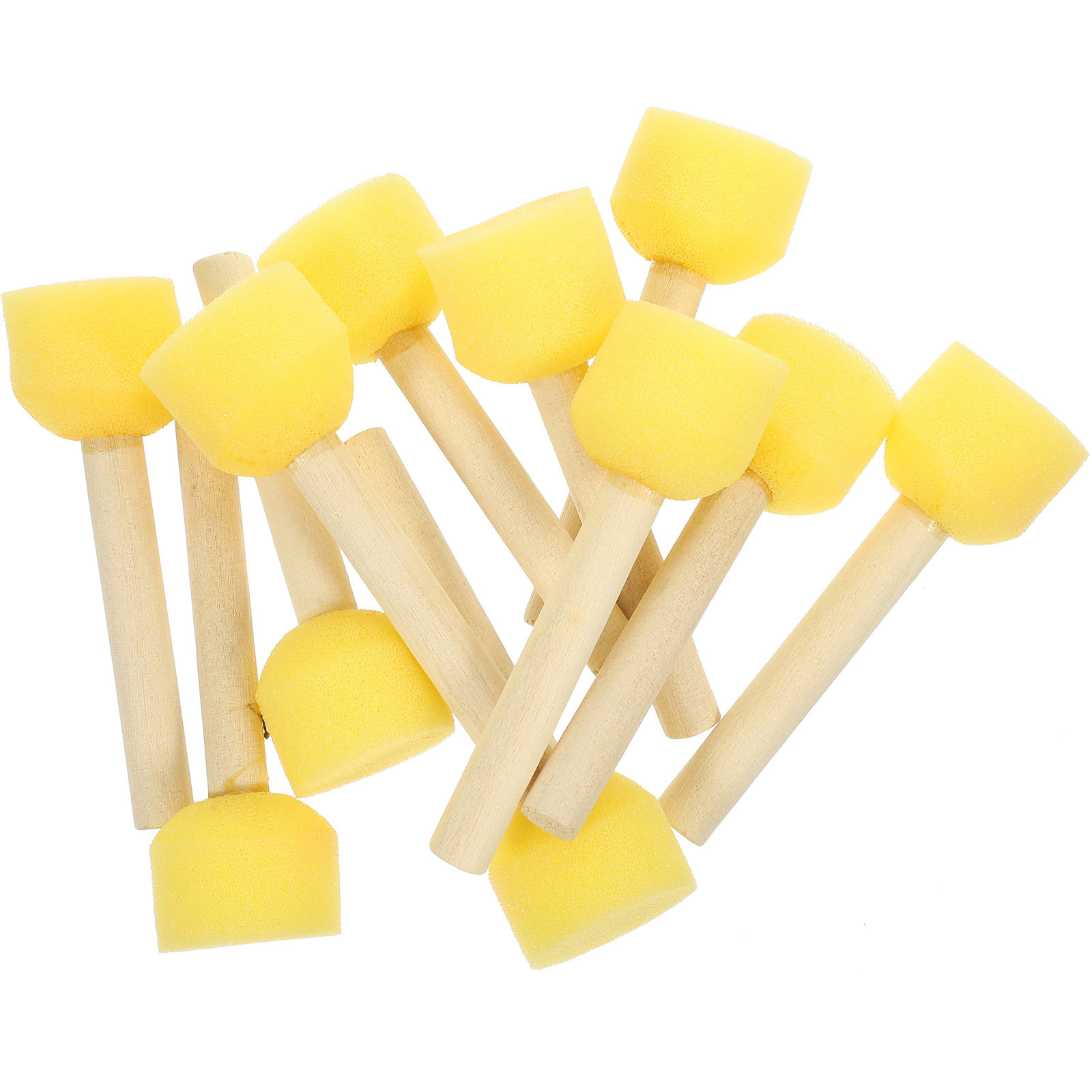 20Pcs Drawing Sponge Brushes f - đánh giá và giá Art And Craft For Nursery
