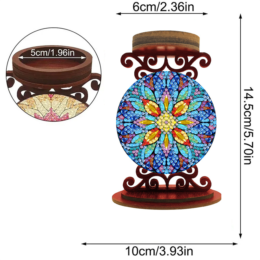 Flower candle holder Halloween - đánh giá và giá Art Craft Kit