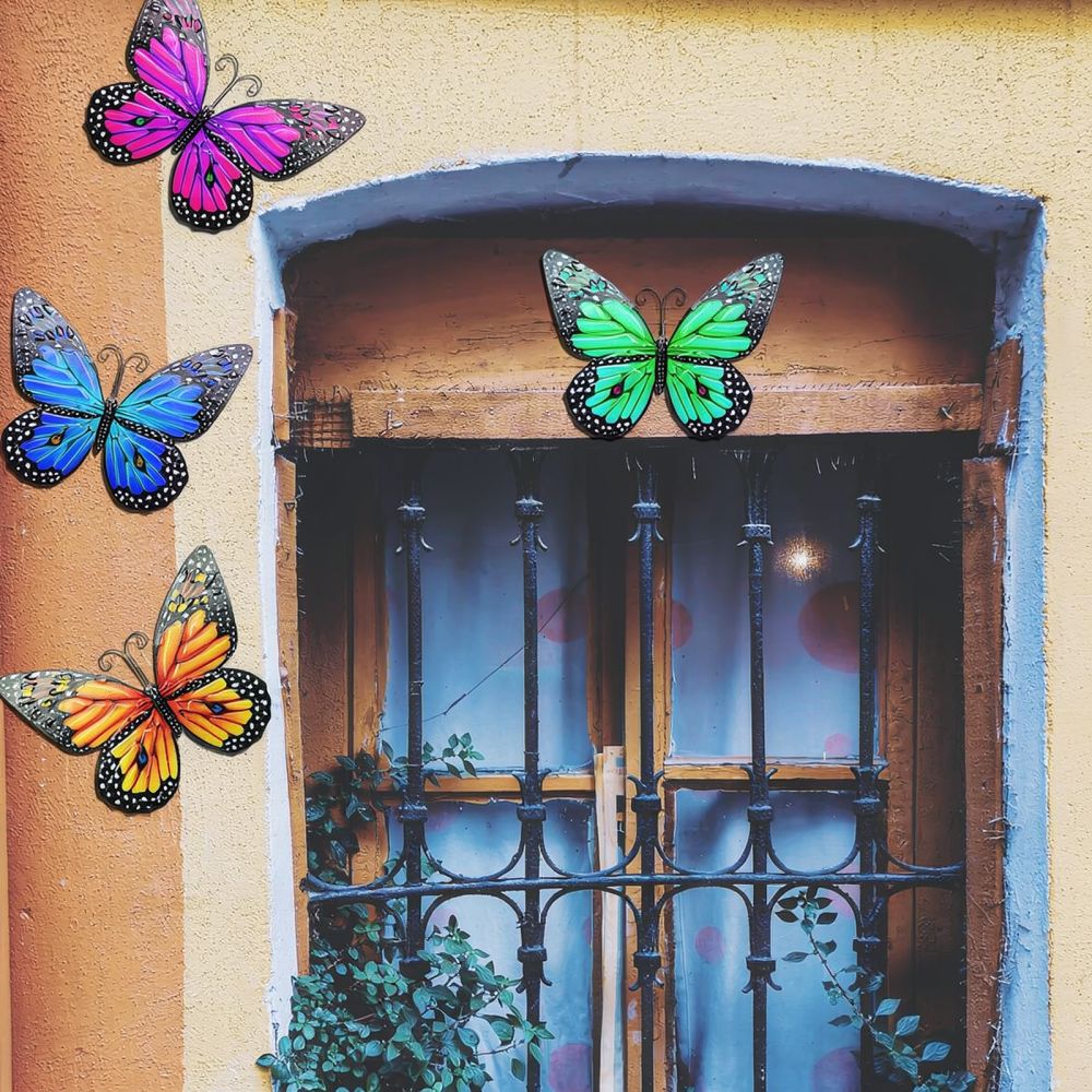 Small Metal Butterfly Wall Dec - đánh giá và giá Art And Craft For Nursery