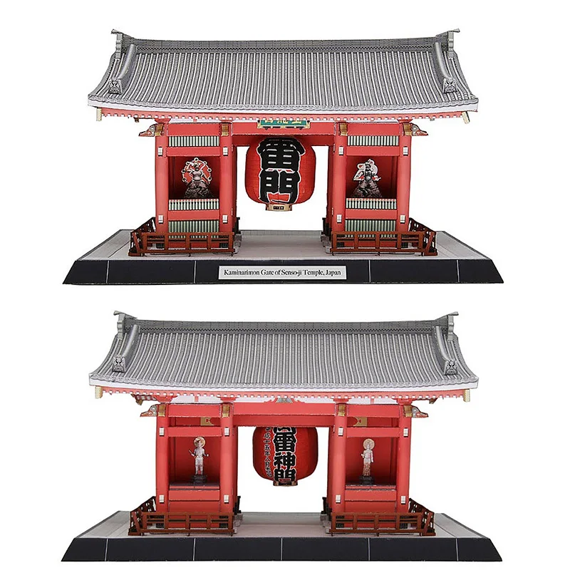 Japan Kaminarimon Gate of Sens - đánh giá và giá Art Craft Cardboard