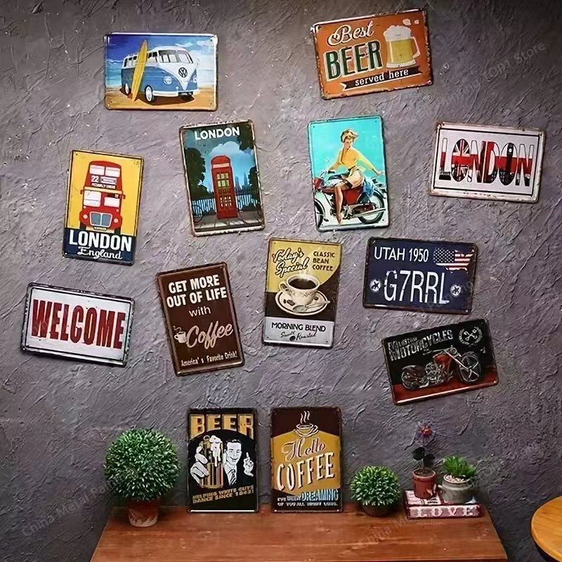2D Metal Wall Art Sign, Modern - đánh giá và giá Art Craft Bar